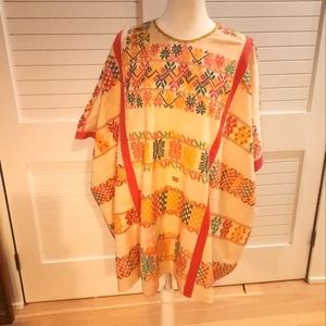 Poncho made of Antique Native American by North Beach Leathers Only 1 Made